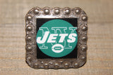 1 3/8" Custom Picture Concho - New York Jets