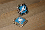 1 3/8" Custom Picture Concho - Philadelphia Eagles