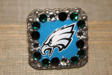 1 3/8" Custom Picture Concho - Philadelphia Eagles