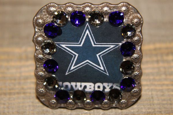 1 3/8" Custom Picture Concho - Dallas Cowboys