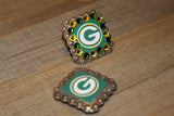 1 3/8" Custom Picture Concho - Green Bay Packers