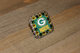 1 3/8" Custom Picture Concho - Green Bay Packers