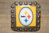 1 3/8" Custom Picture Concho - Pittsburgh Steelers