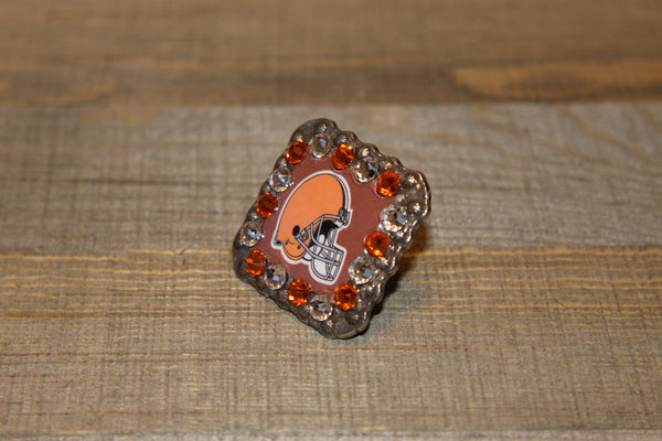 1 3/8" Custom Picture Concho - Cleveland Browns