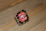 1 3/8" Custom Picture Concho - San Francisco 49ers