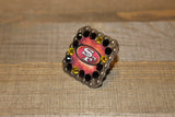 1 3/8" Custom Picture Concho - San Francisco 49ers