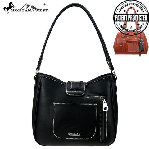 Buckle Collection Concealed Carry Hobo - Black