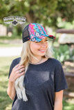 Mrs Captain Cray Cray Aztec High Pony Cap