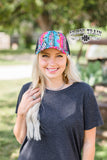 Mrs Captain Cray Cray Aztec High Pony Cap