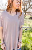 Butter Basic Tee - Taupe