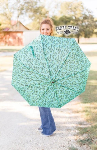 Turquoise Cactus Umbrella