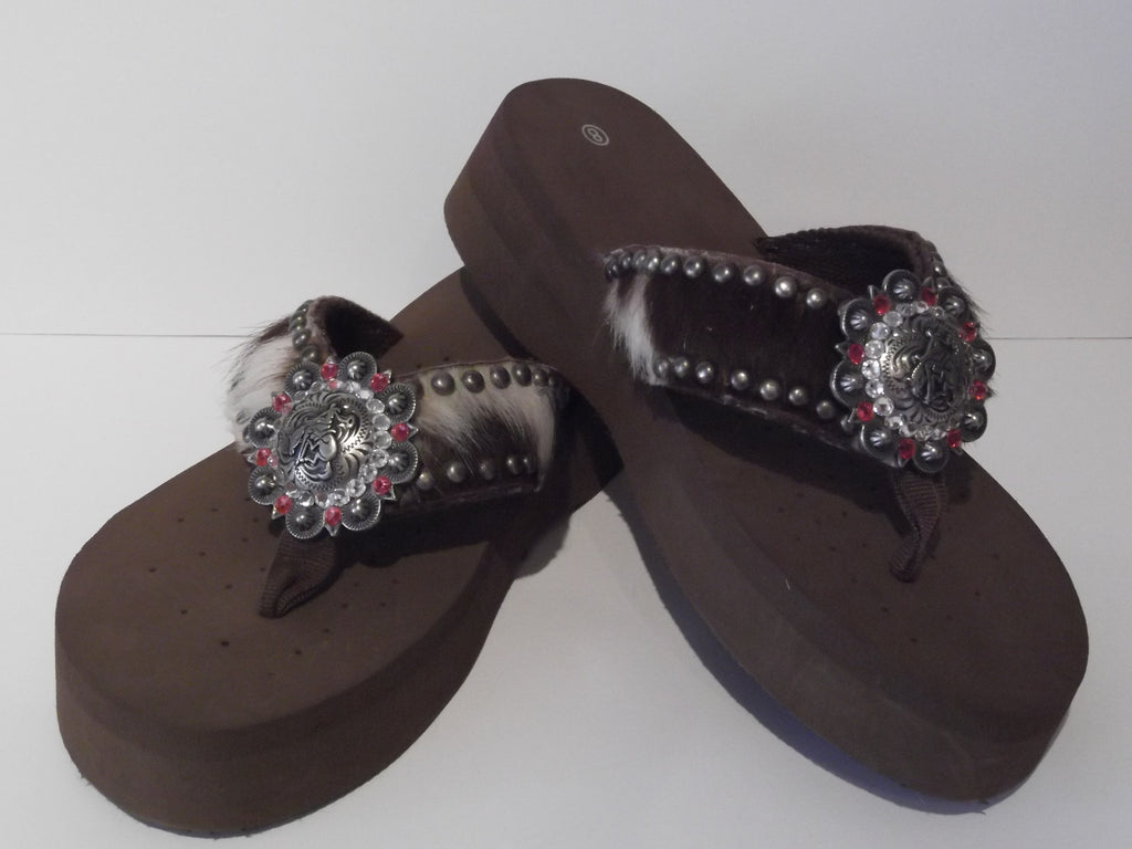 Custom Cowgirl Flip Flops - The Savannah